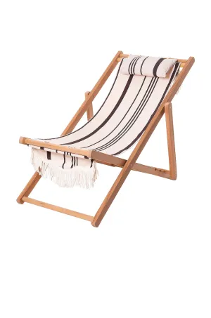 Business & Pleasure - The Sling Chair - Vintage Black Stripe