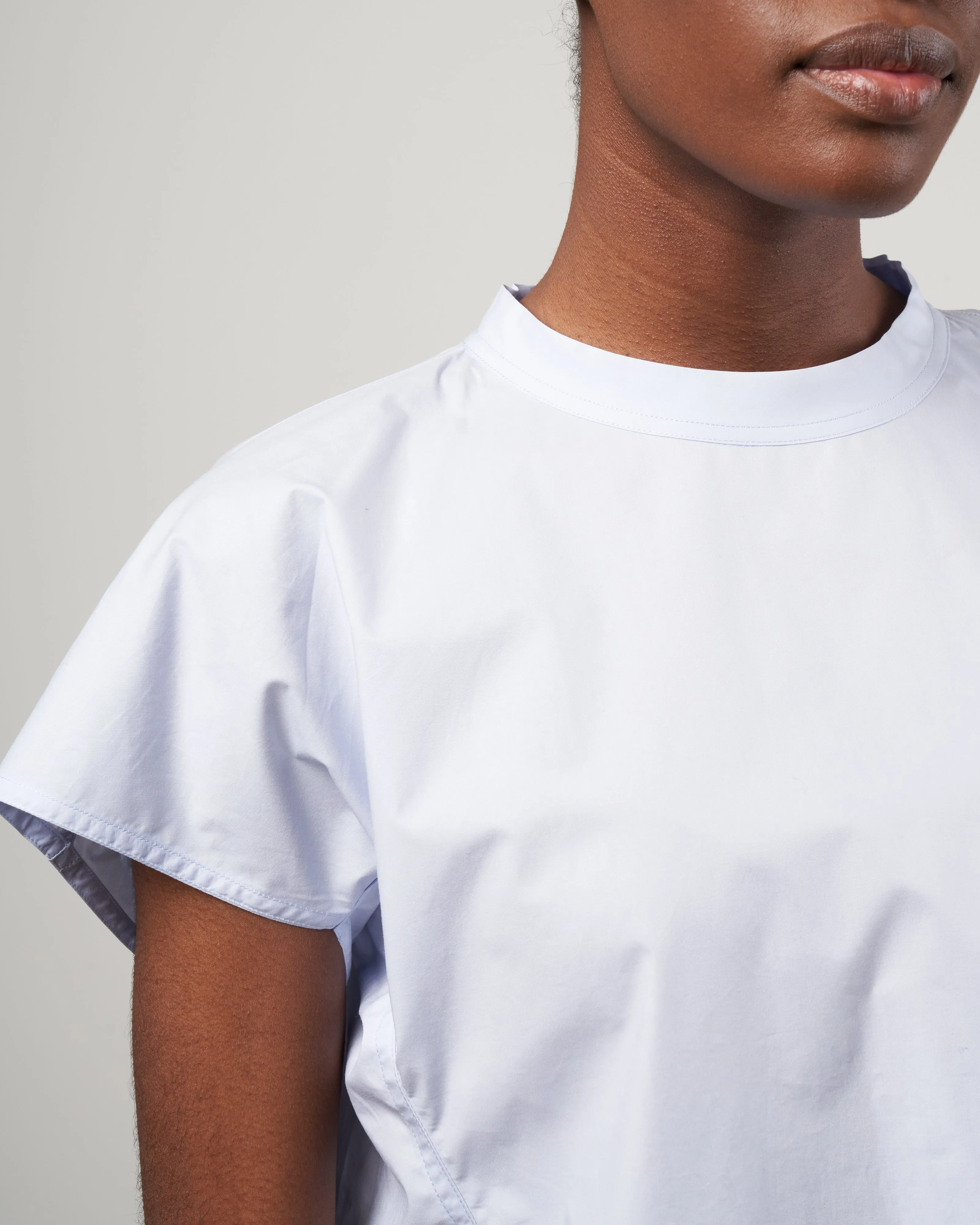 bye short sleeve crew - ice