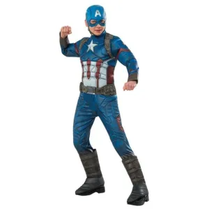 Captain America Premium Costume Size 3 5