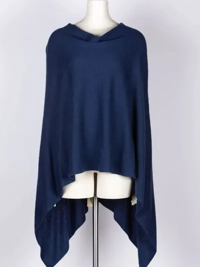 carmela cashmere poncho