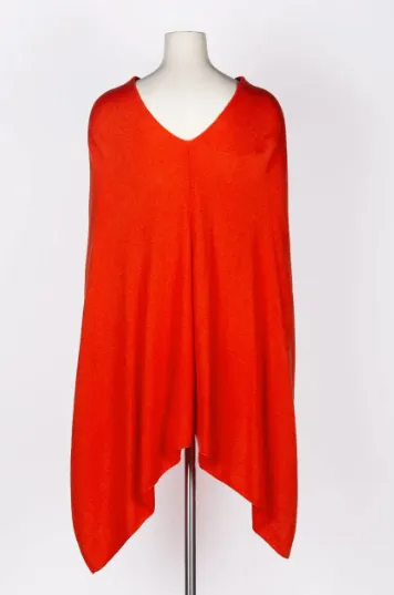 carmela cashmere poncho