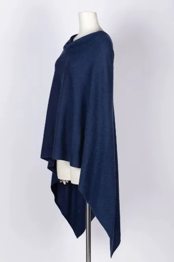 carmela cashmere poncho