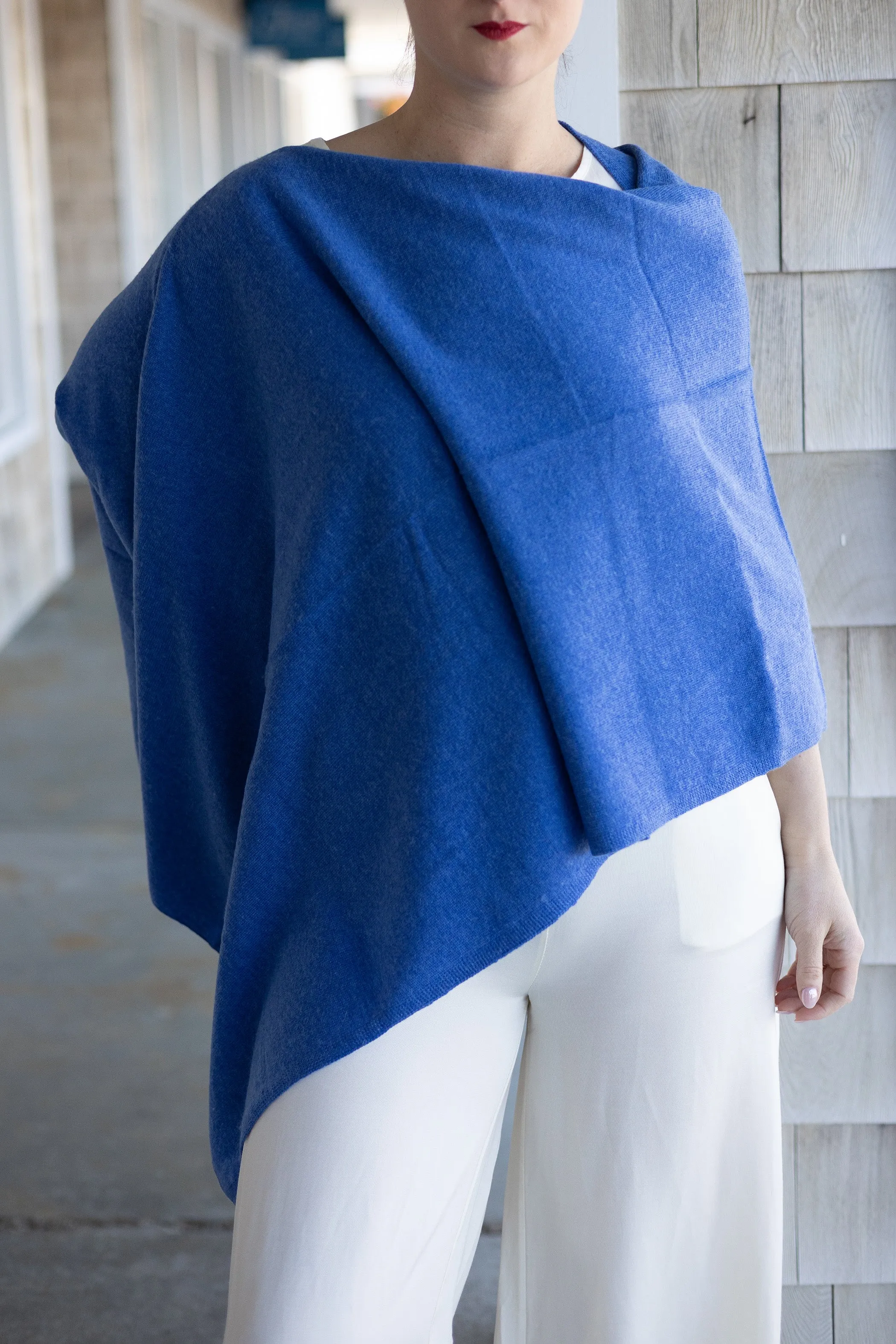 carmela cashmere poncho