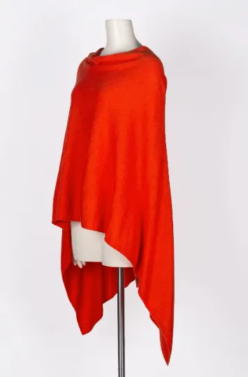 carmela cashmere poncho