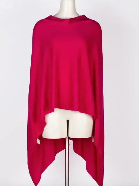 carmela cashmere poncho