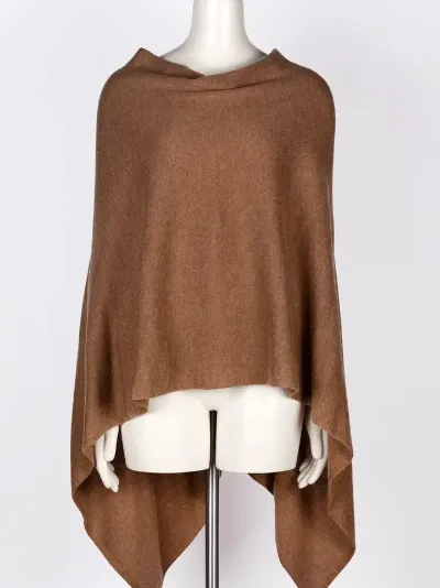carmela cashmere poncho