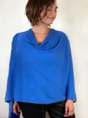 carmela cashmere poncho