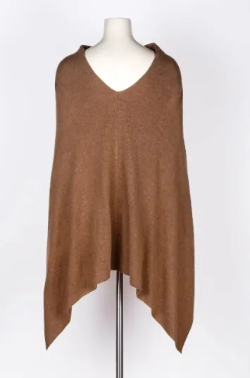 carmela cashmere poncho