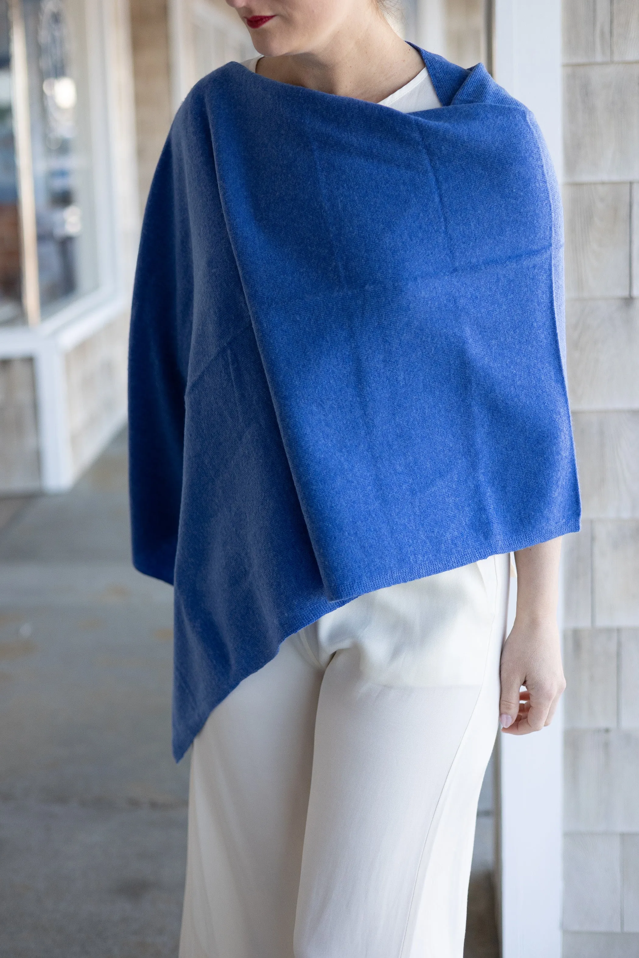 carmela cashmere poncho