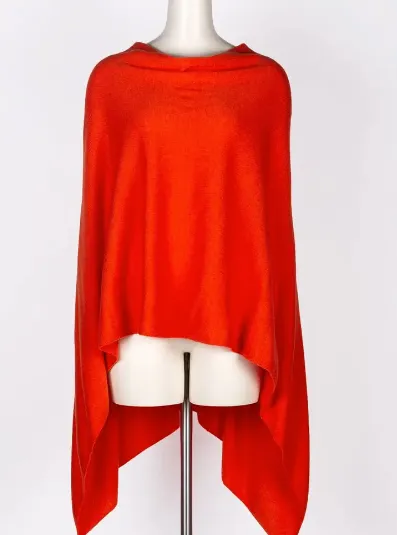 carmela cashmere poncho
