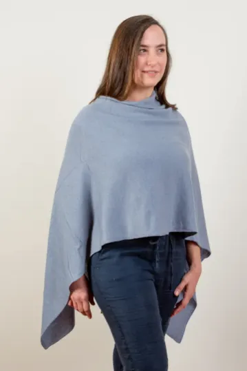 carmela cashmere poncho