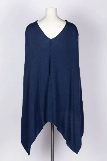 carmela cashmere poncho