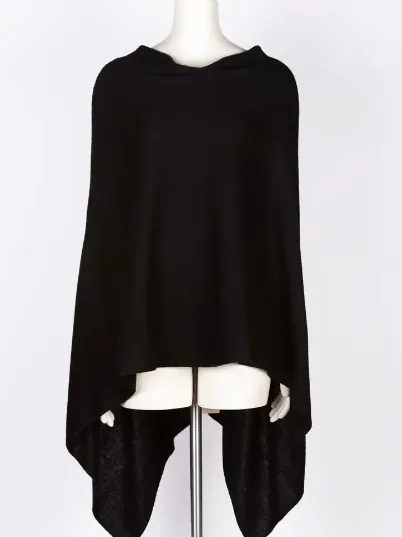 carmela cashmere poncho