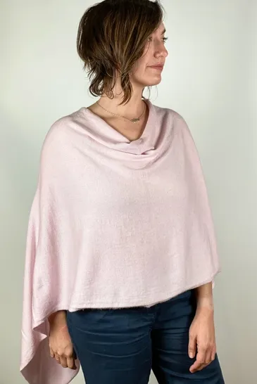 carmela cashmere poncho
