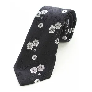 Celino Men's Black Paisley Silk Multi Color Neck tie neckties Premium Turkey Made