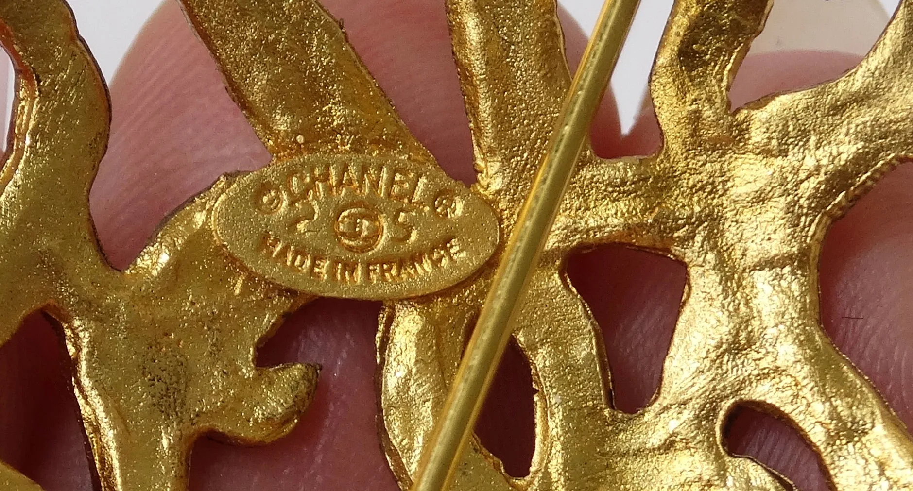 Chanel by Karl Lagerfeld 1980's Brooch