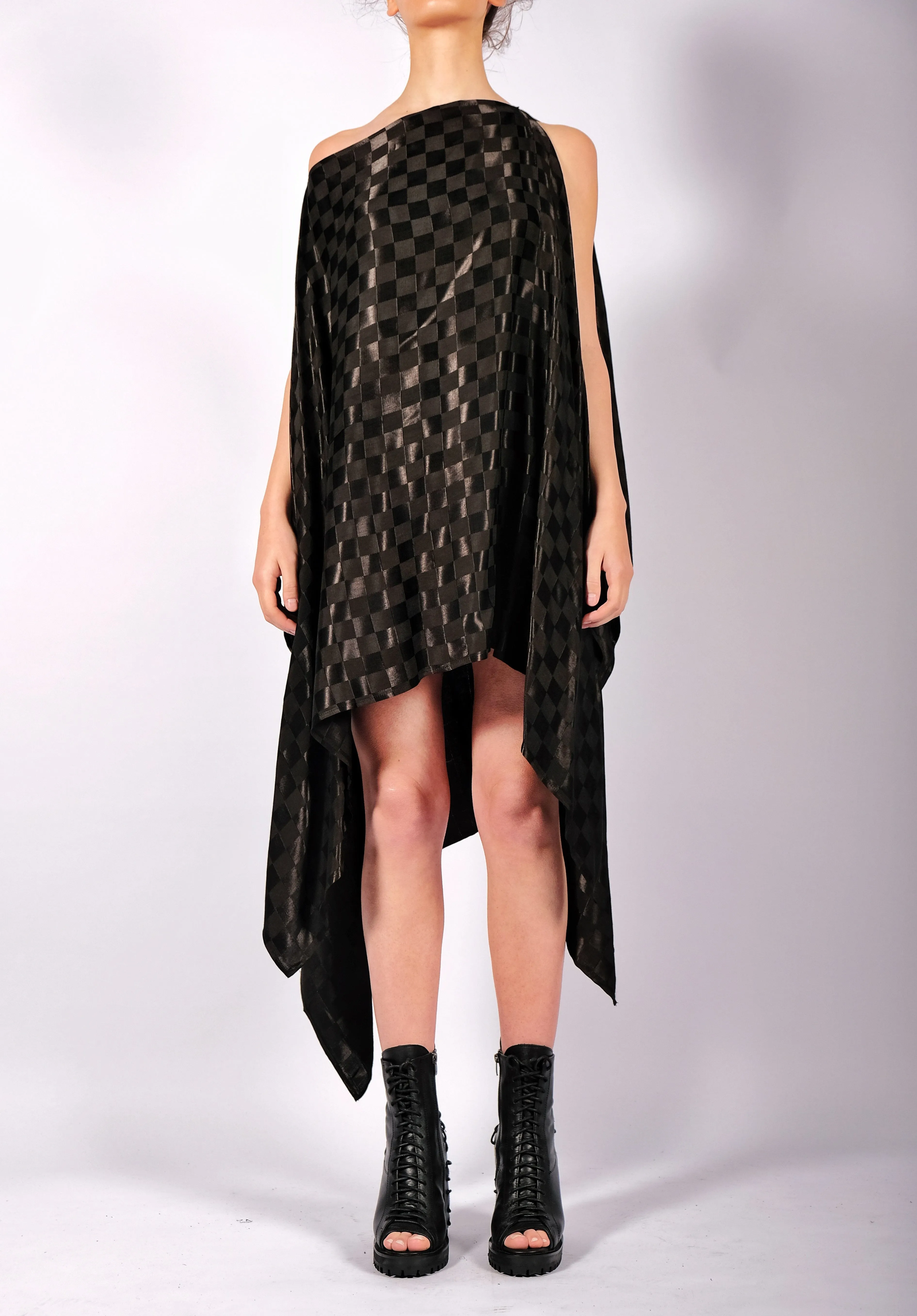 Checkered Transformer Dress