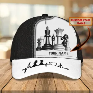 Chess - Personalized Name Cap - TD96-145
