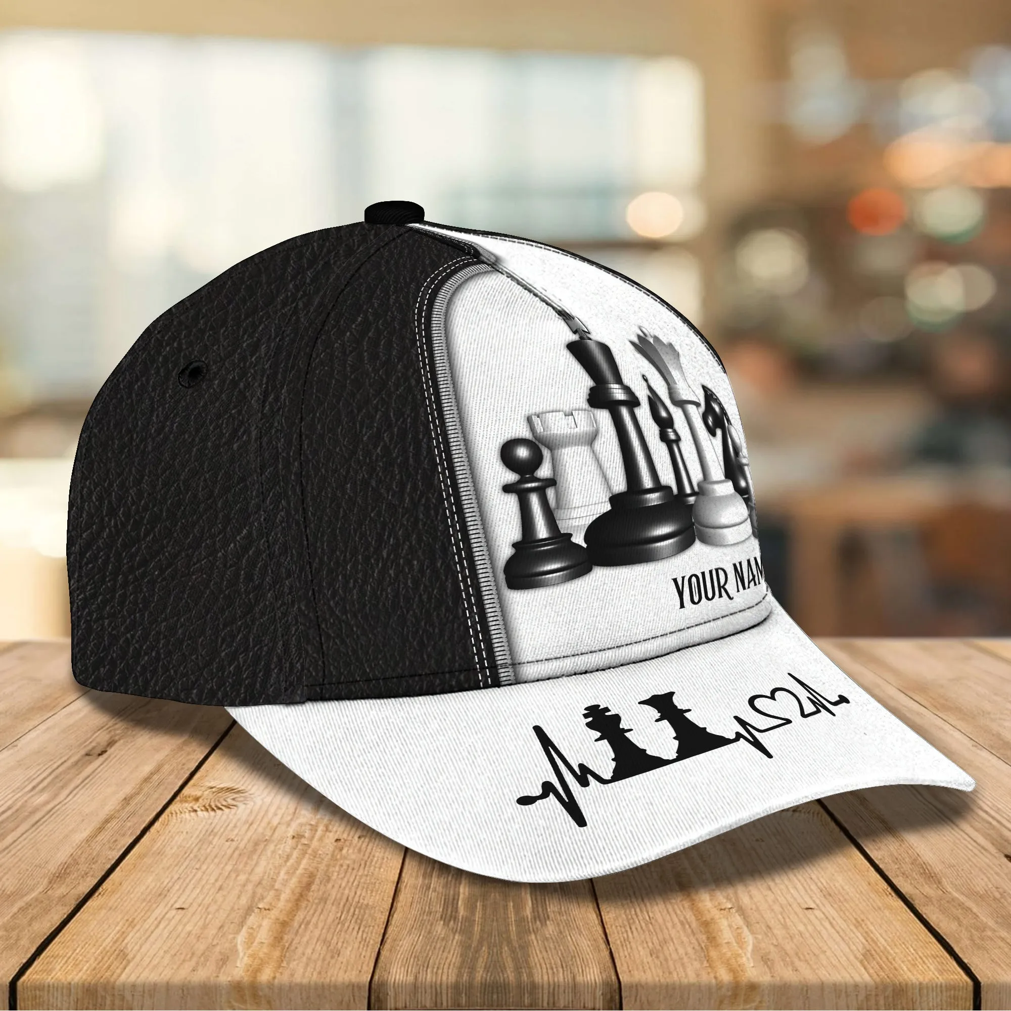 Chess - Personalized Name Cap - TD96-145