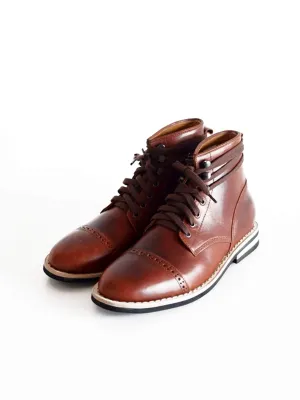 Chevalier Captoe Boots Brown Chromexcel