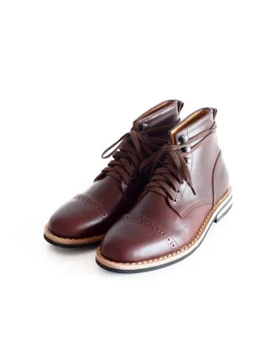 Chevalier Captoe Boots Secret Brown