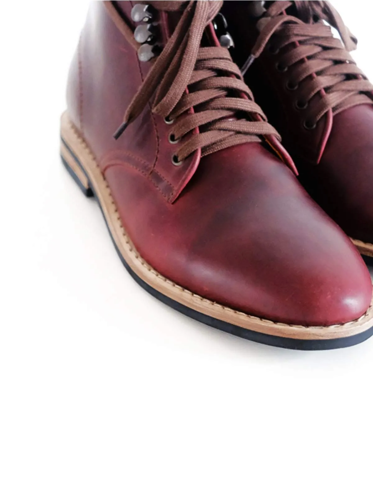 Chevalier Derby Boots Color #8 Chromexcel
