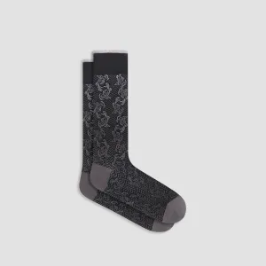 Chevron Abstract Mid-Calf Socks
