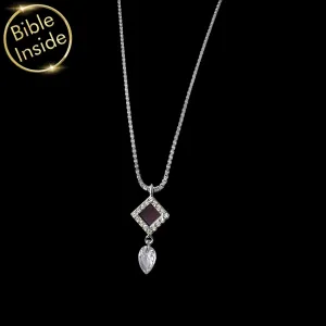 Christian Gift for Woman with Nano Bible - Amazona Pendant