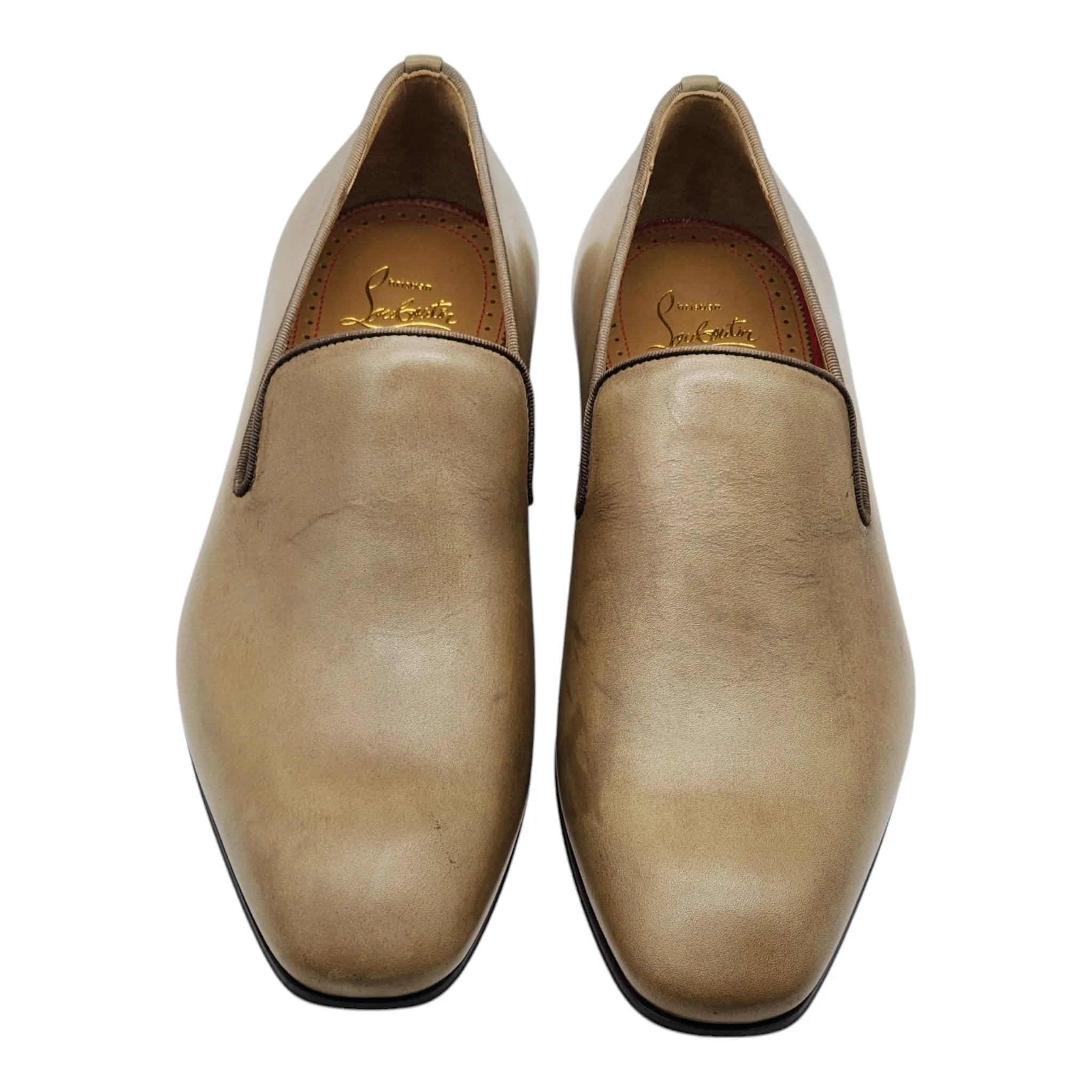 Christian Louboutin Dandelion Loafers - Calf Leather - Tan - 39