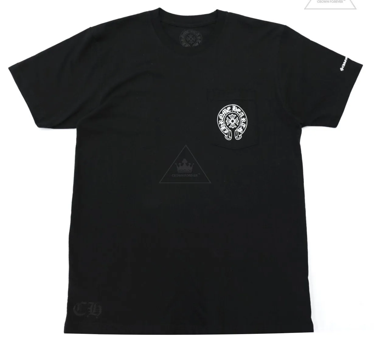 Chrome Hearts "Classic Horse Shoe" Tee Black