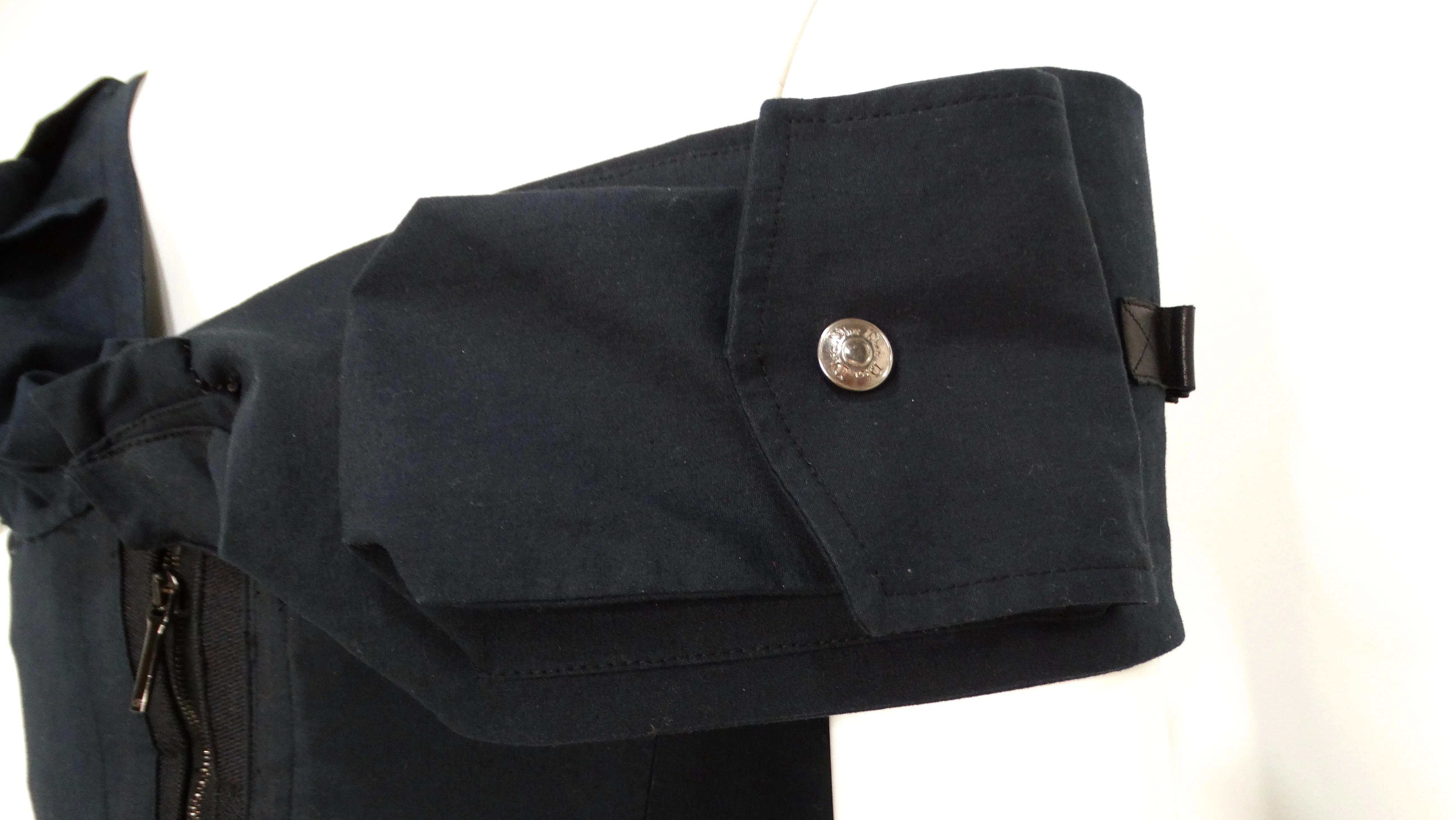Circa 2003 John Galliano for Christian Dior Boutique Black Beaded Corset Top