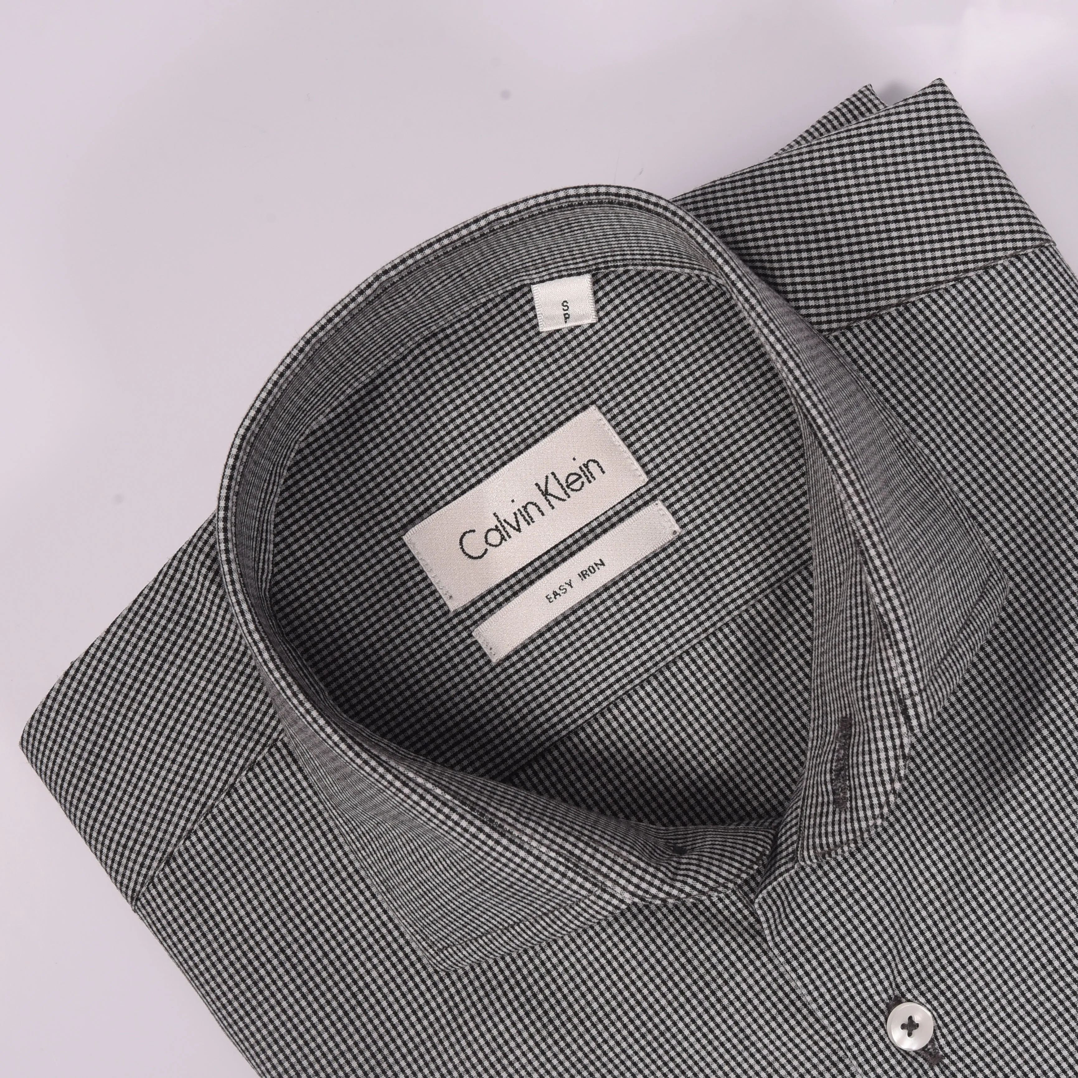 CK Black & Grey Mini Checkered Shirt