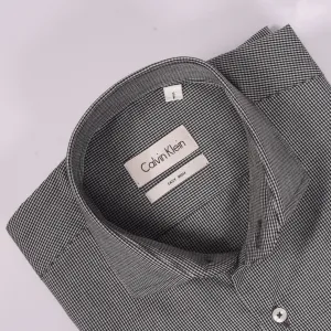 CK Black & Grey Mini Checkered Shirt