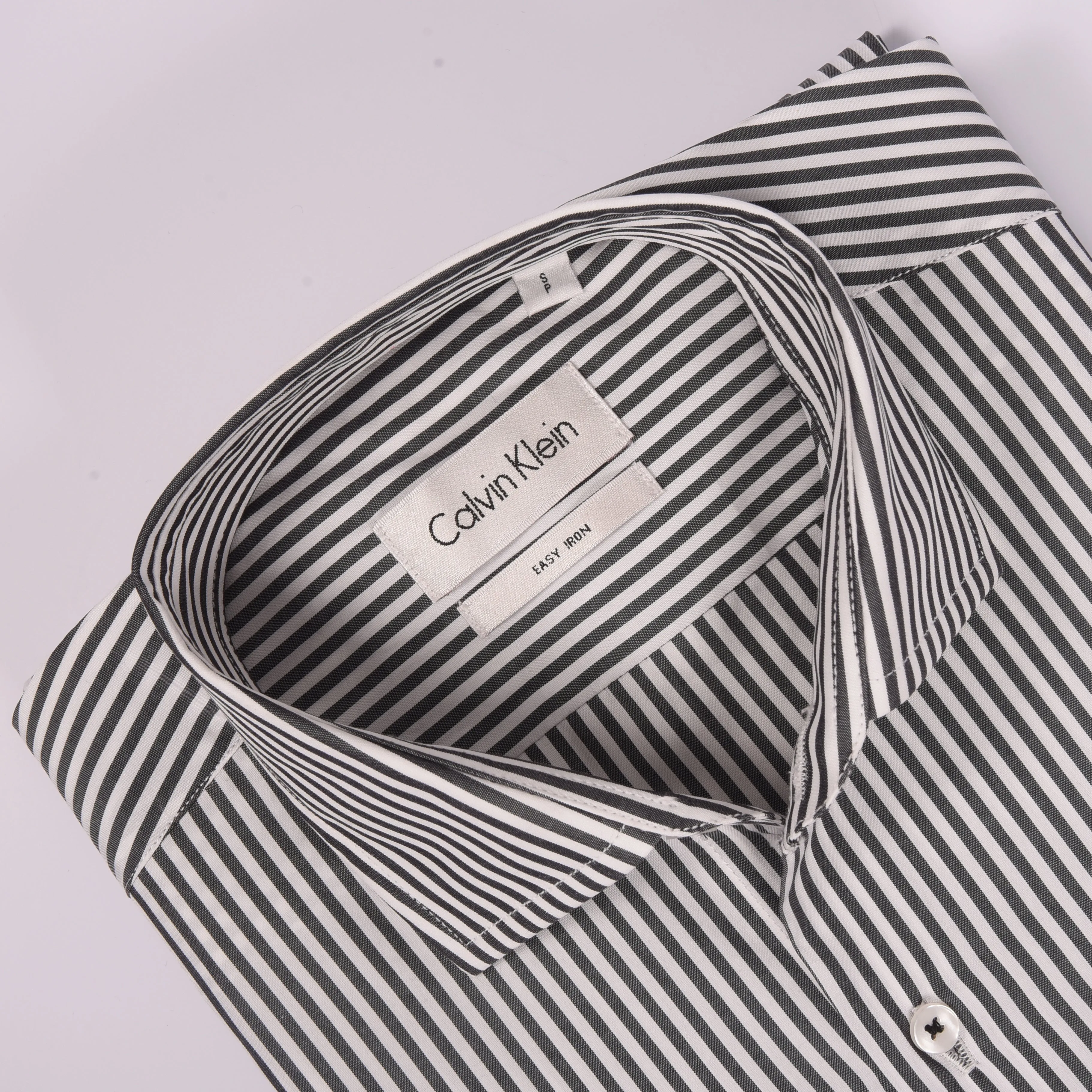 CK Black & White Barred Shirt