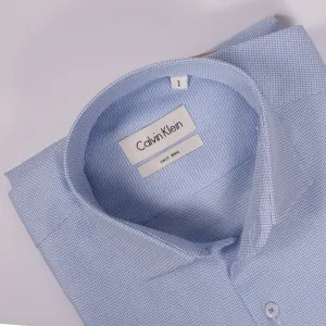 CK Blue Textured Shirt