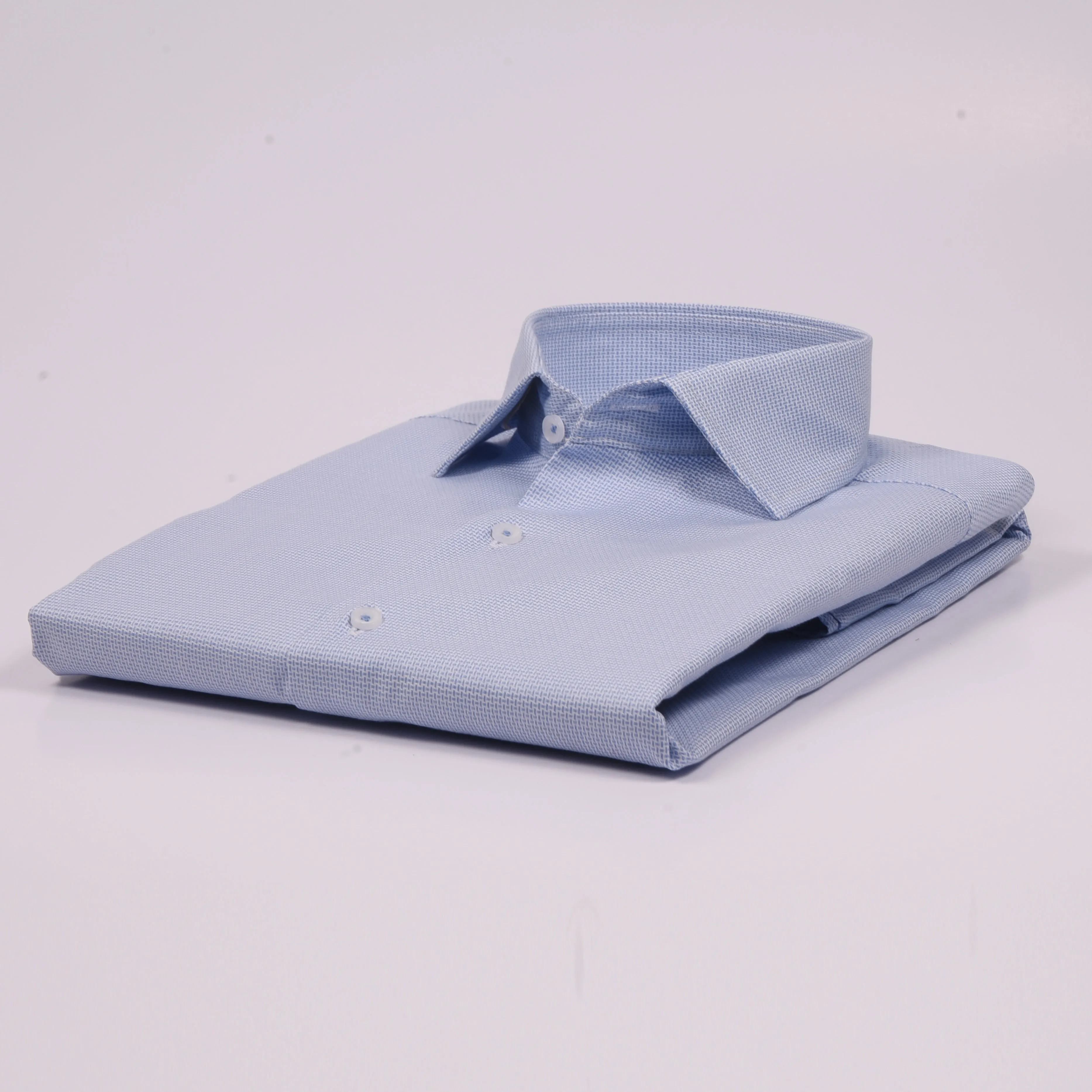 CK Blue Textured Shirt