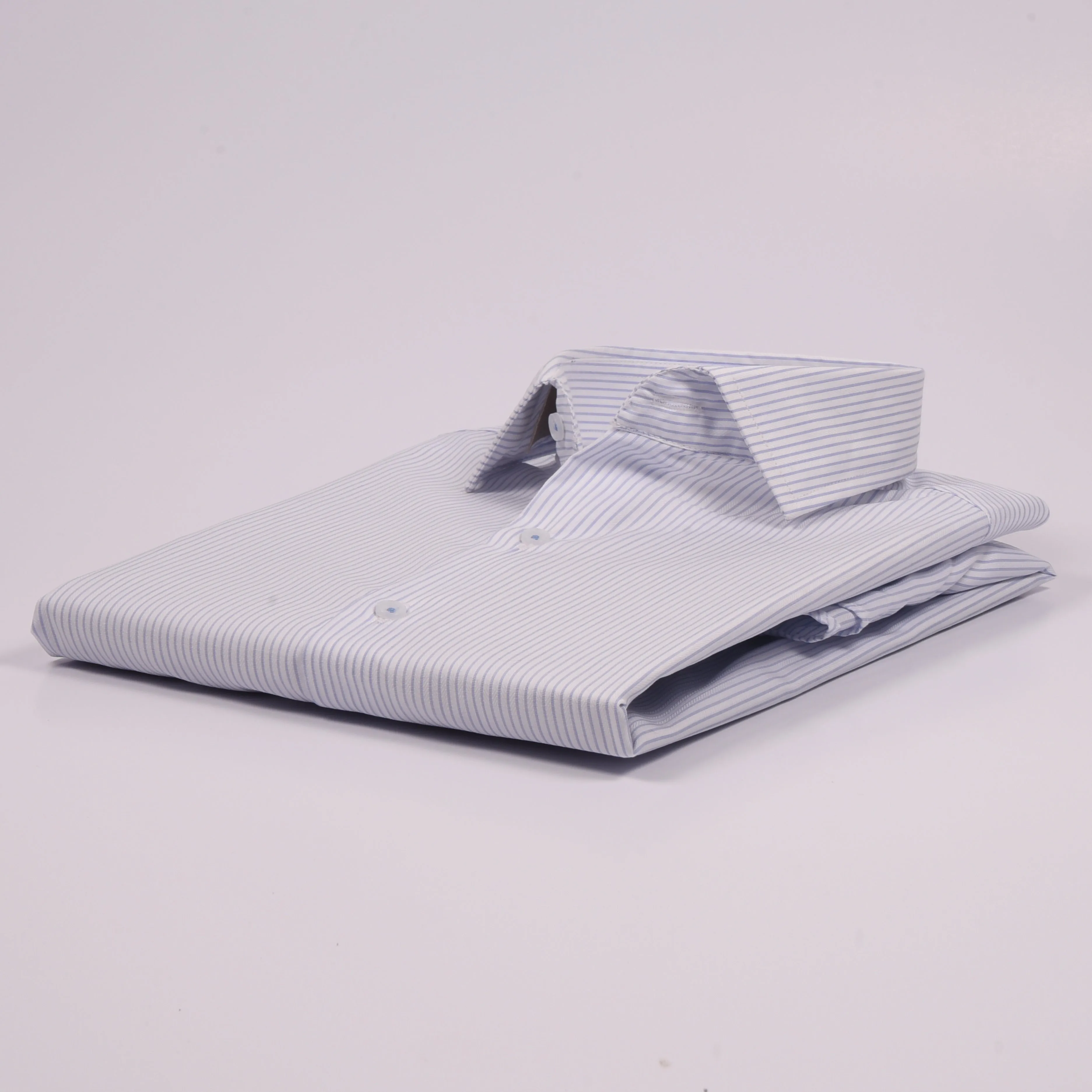 CK Sky Blue & White Pin Stripes Shirt