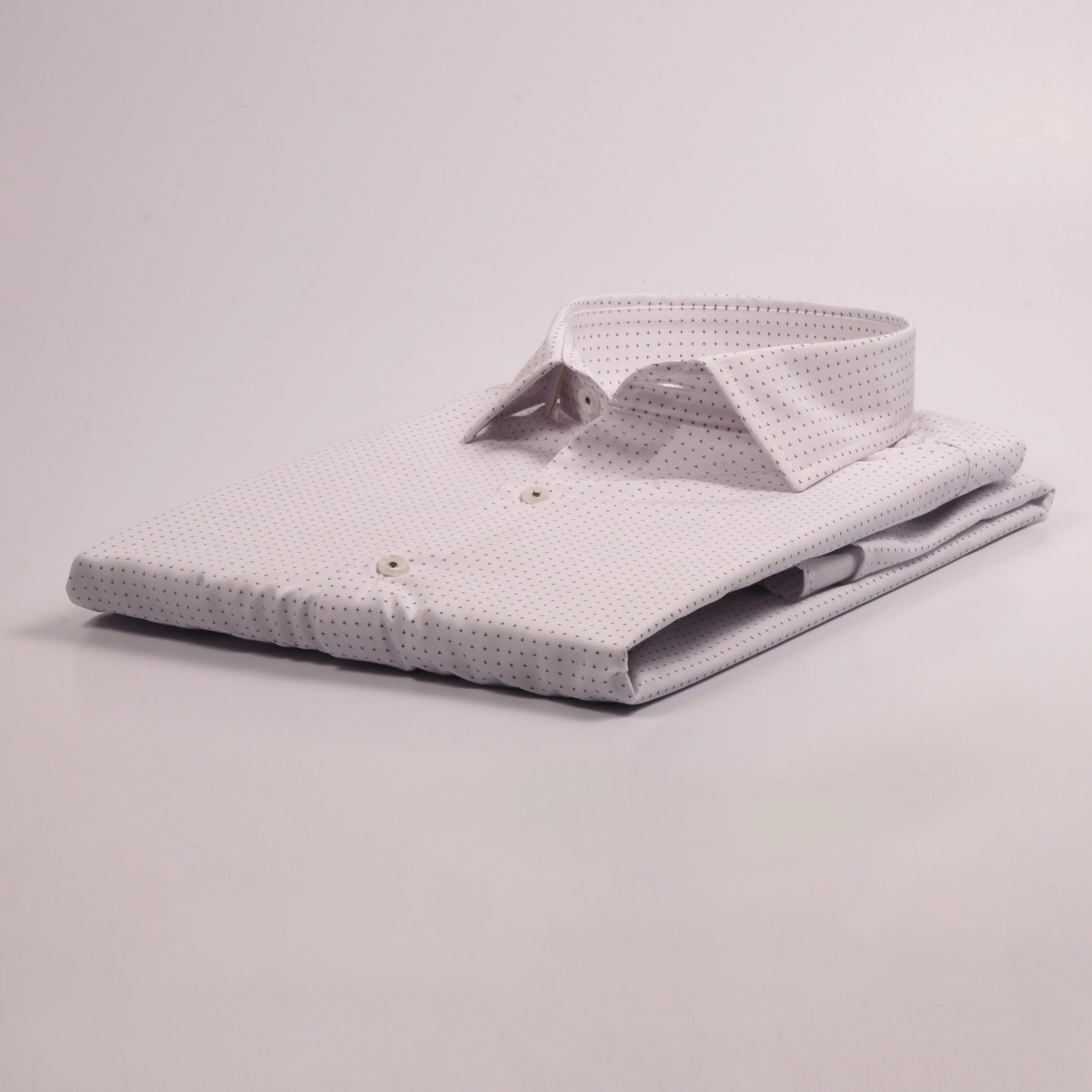CK White Small Dotted Shirt