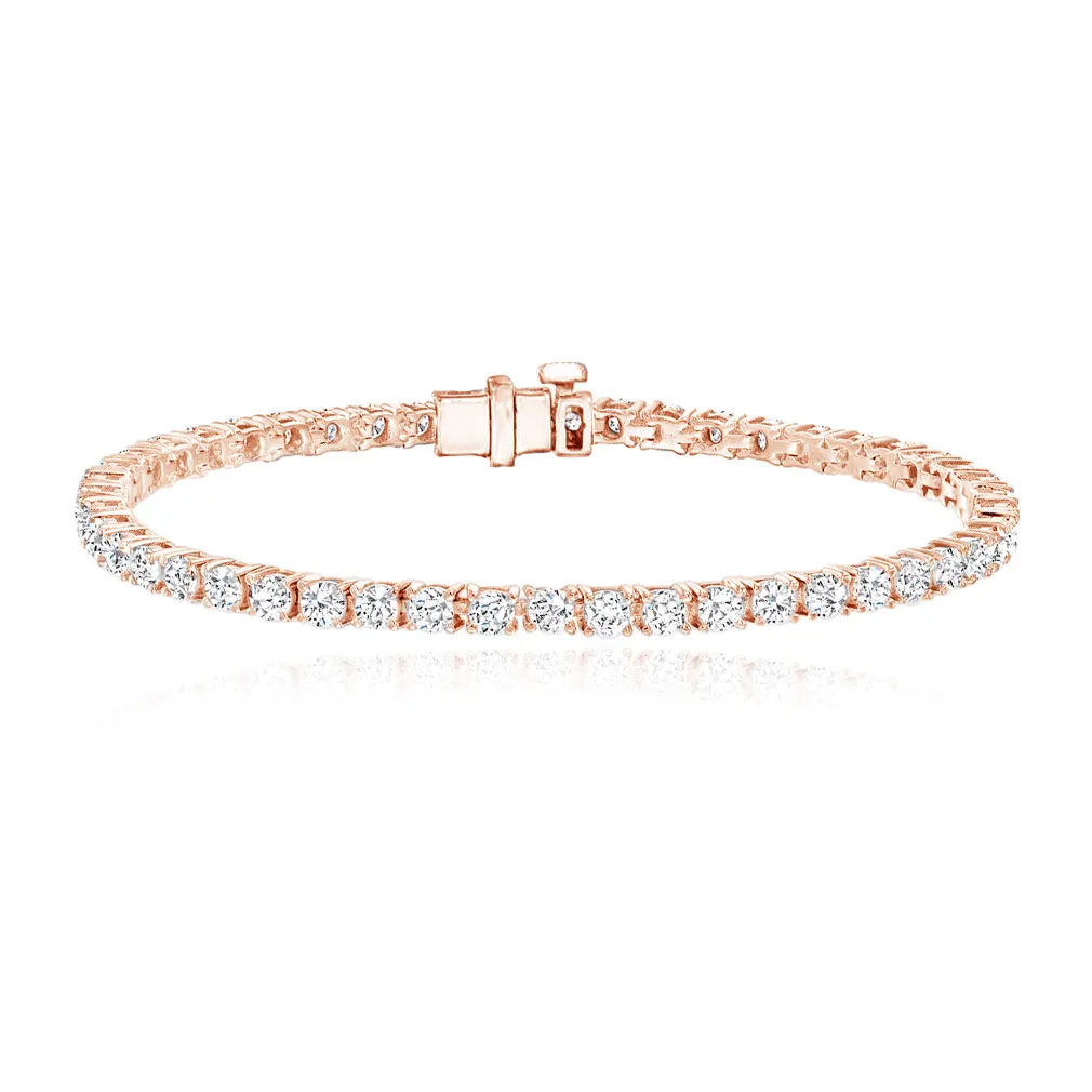 Classic Diamond Tennis Bracelet 4cts