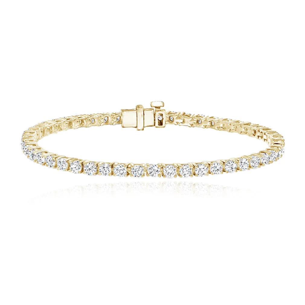 Classic Diamond Tennis Bracelet 4cts