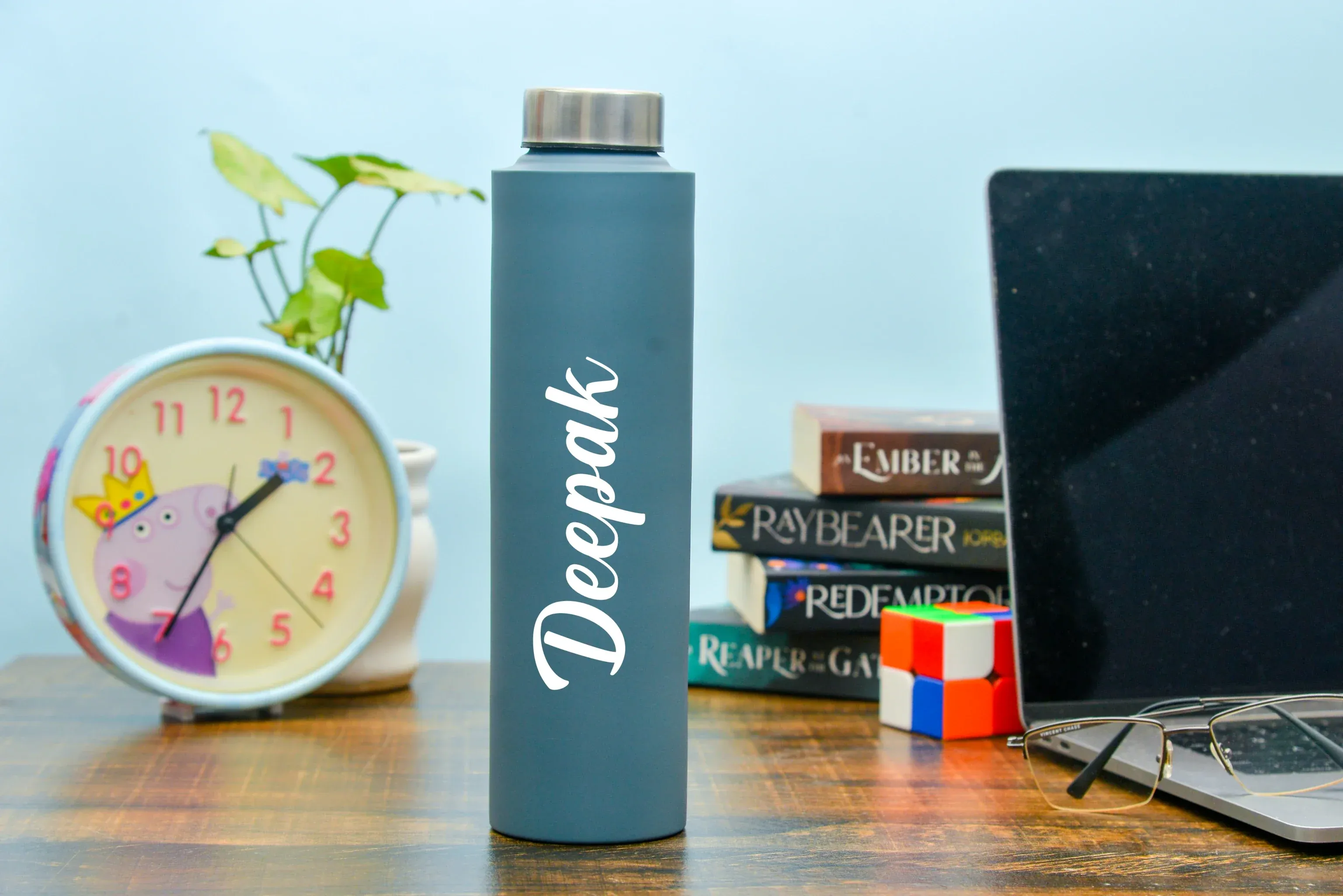 Classy Executive Diary   Classic Metal Pen   Classy Leather Metal Keychain   Classy Card Holder   Classic Smart Bottle    Stainless Steel Mug - Grey
