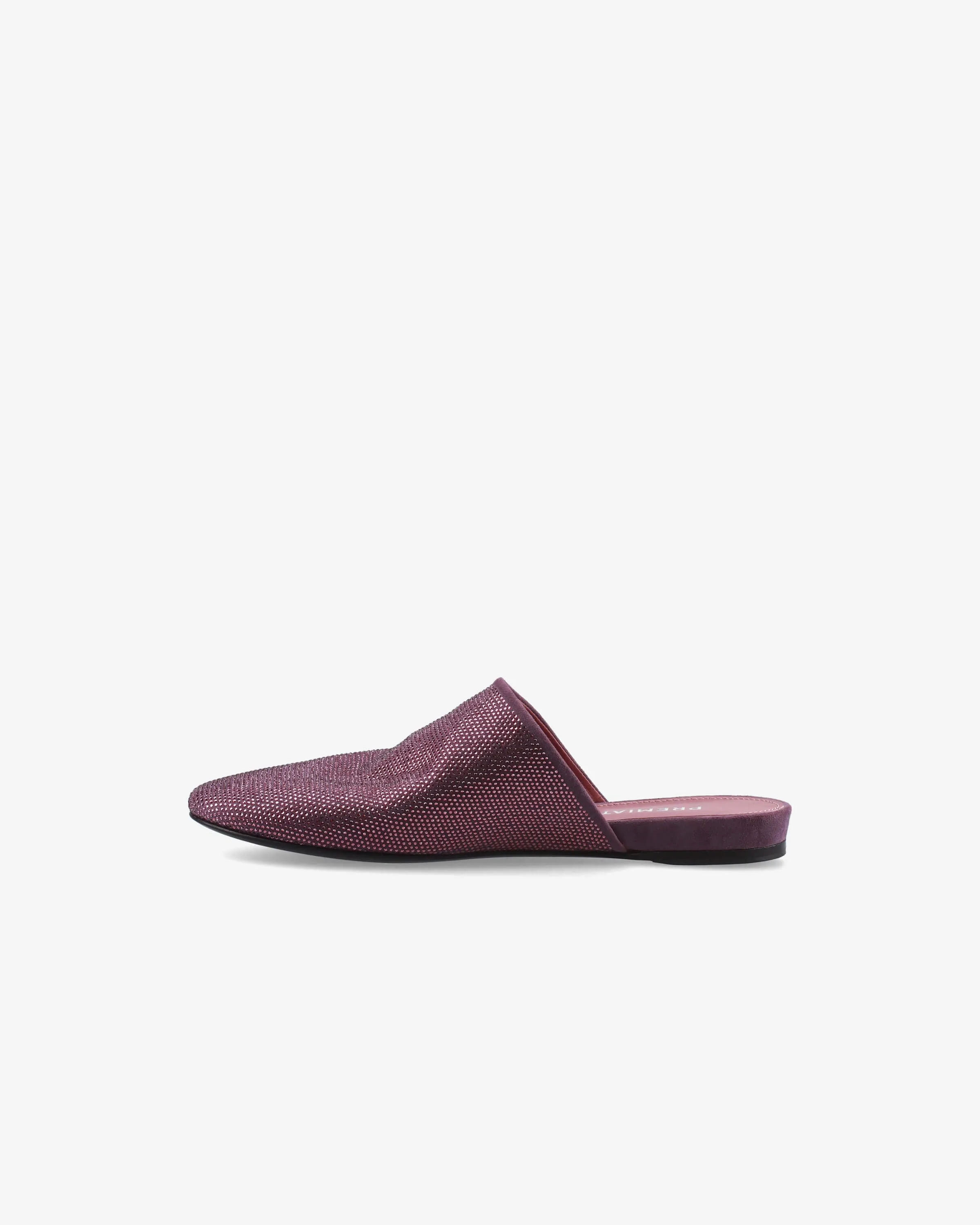 Clogs with Rhinestones and Internal Wedge M7009A