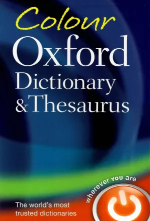 Colour Oxford Dictionary and Thesaurus