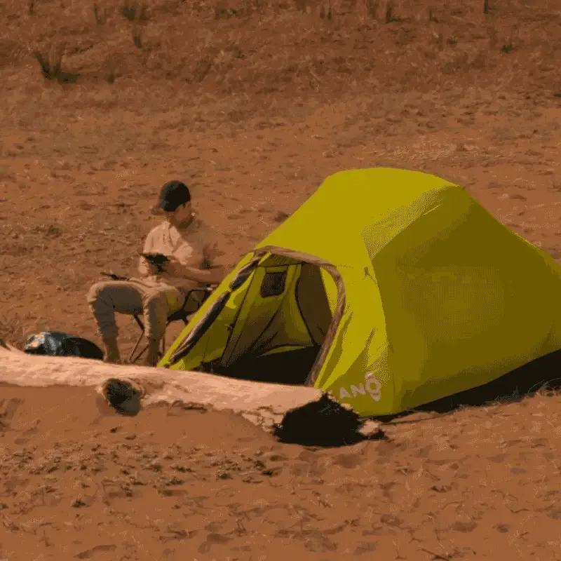Combo Carpa Neltume Pro   Mat de Camping Yerba Loca   Saco de Dormir Aconcagua