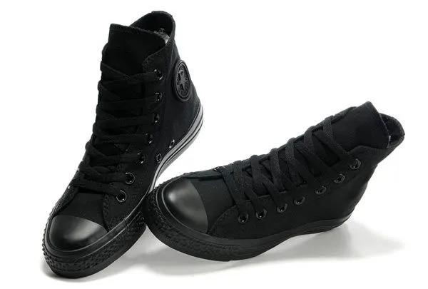 Converse CT All Star Hi Black Mono  Unisex Trainers