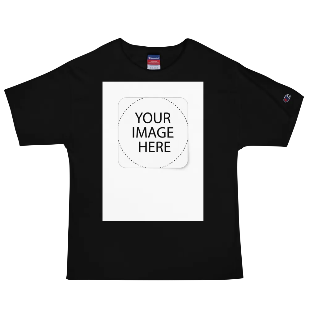 Custom Image Champion T-Shirt