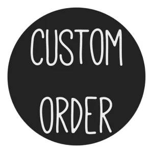 Custom Order Canvas with Personalized Text, Photo or Logo