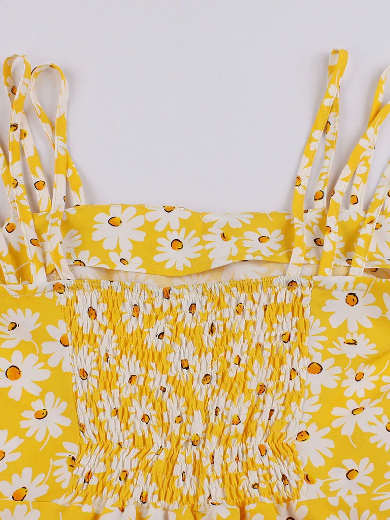 Daisy 1950S Vintage Spaghetti Strap Dress