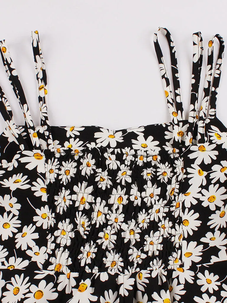 Daisy 1950S Vintage Spaghetti Strap Dress