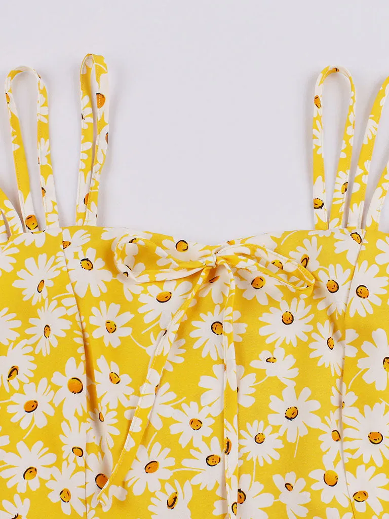 Daisy 1950S Vintage Spaghetti Strap Dress